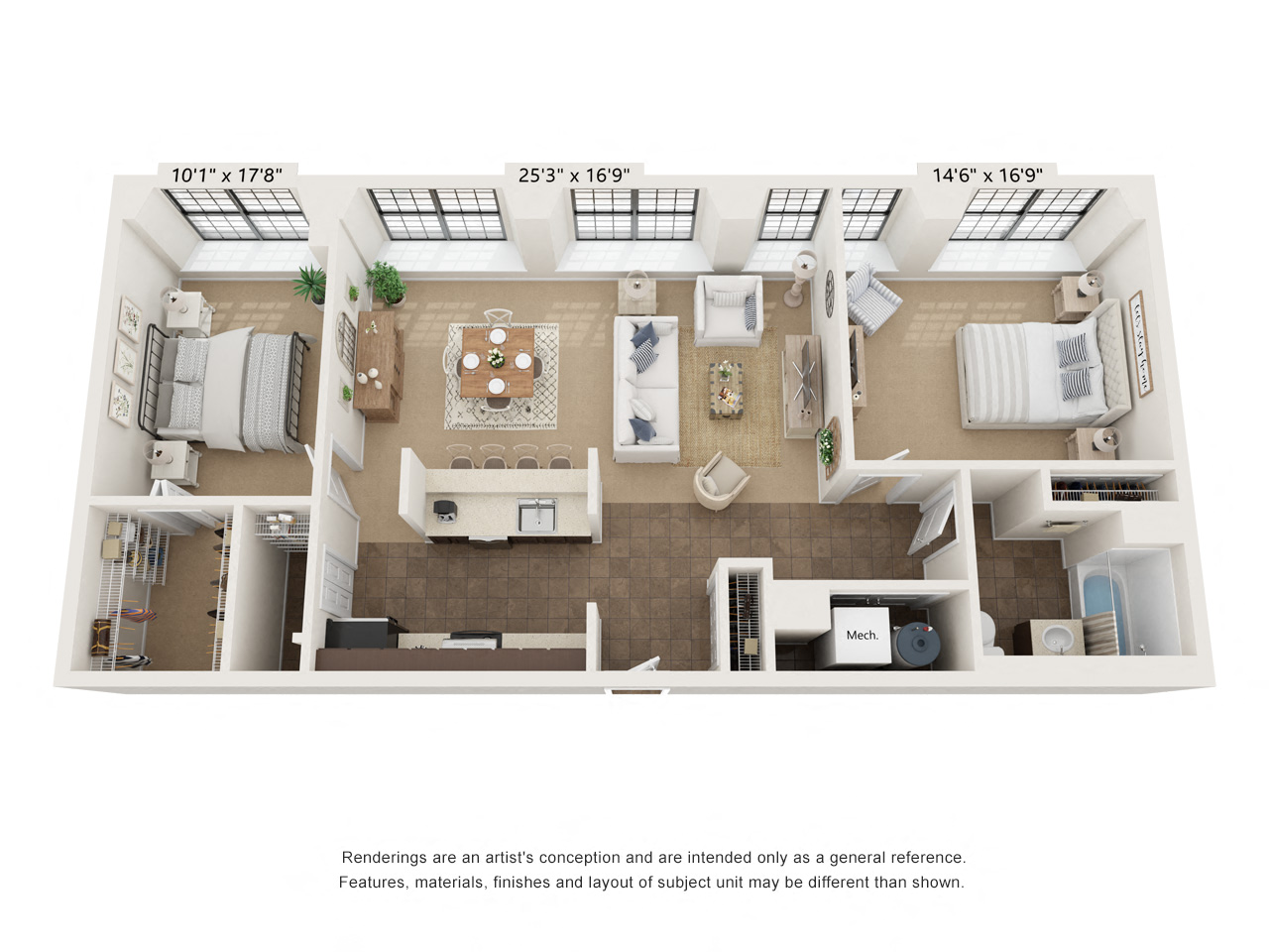 185 Pine Street 1-2 Beds Apartment for Rent - Photo Gallery 9